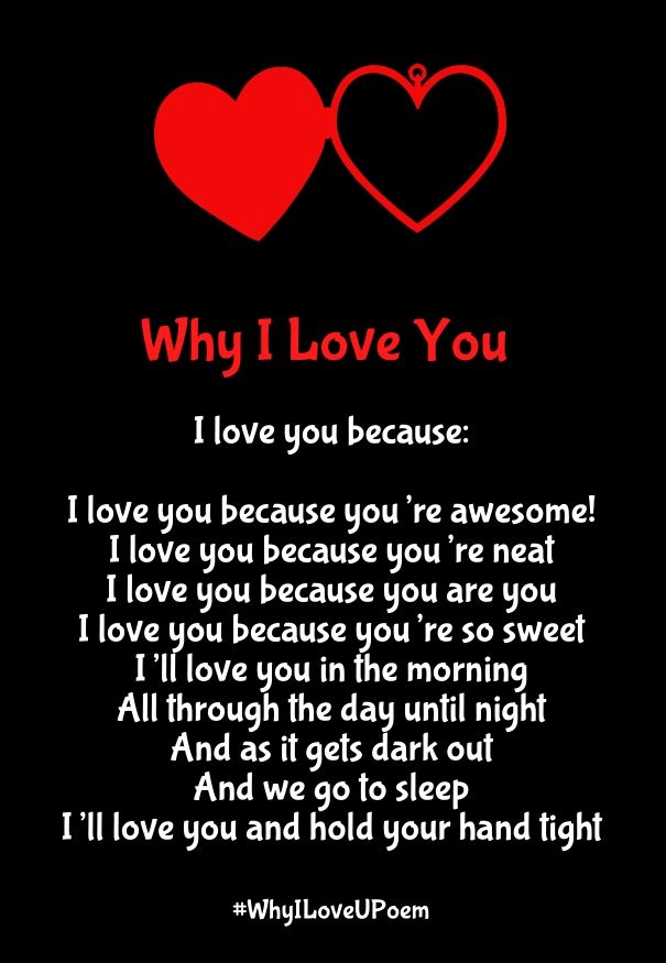 Love : Reasons why I love you poems for her and him with beautiful